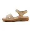 618-3 Nuevas Sandalias para Mujer Estilo Europeo y Americano 2026 Transfronterizas Casuales Ligeras Talla Grande Retro Cuña Cómodas Sandalias con Pedrería