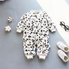 Pijama Mameluco para Bebé Estilo Primavera y Otoño Mameluco 0-1-2 Años Ropa para Bebé Niño y Niña Recién Nacido Una Pieza Estilo Nuevo