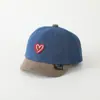 Dulce y Cálida Gorra de Pato, Comercio Exterior Estilo Japonés y Coreano Personalizada de Mezclilla para el Sol, Nueva Gorra de Béisbol Infantil de Ala Corta