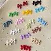 Accesorios de Arte para Uñas de Moño Populares de Moda Japoneses Dulces Simples Moños de Cinta 3D Accesorios para Uñas DIY