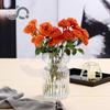 Vaso de Vidro Minimalista Nórdico Fresco de Flor Única para Flores Frescas, Decoração de Arranjo de Flores para Mesa de Jantar na Sala de Estar, Vaso Pequeno