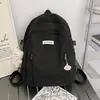 Mochila Impermeable de Nylon Estilo Japonés para Estudiantes de Secundaria y Preparatoria, Bolso Casual para Mujer