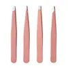 Pinza para Cejas Personalizada Pinzas para Cejas de Acero Inoxidable Pinza para Cejas de Alta Precisión Pinza para Cejas de Acero Inoxidable Pinza para Barba Depilación de Barba