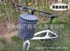 Cesta colgante para bicicleta de montaña con marco de tela, cesta plegable para coche con tapa