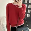 Suéter suave y ceroso de terciopelo de mapache para mujer Otoño e Invierno 2024 Nuevo suéter de punto de alta gama estilo coreano Suelto Top básico interior