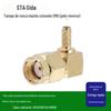 Conector Fêmea SMA-JW-1.5 Polaridade Inversa Conector de Antena IoT SMA Macho Curvado Polaridade Inversa Adequado para Cabo RG316