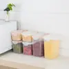 Lata Plástica Selada Material PP Organizador Recomendado Grau Alimentício Açúcar Branco Leite em Pó Armazenamento de Produtos Secos Recipiente à Prova de Umidade