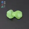 13*15mm Cristal de vidrio checo Flor de Begonia Pétalos de Jade DIY hecho a mano Accesorios de horquilla antigua