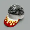 Peluca de Colores Bloqueados con Llama Hip Hop para Primavera y Otoño Gorra de Béisbol para Hombres y Mujeres Protección Solar Calle al Aire Libre Gorra de Pico de Pato Broma Venta al por Mayor