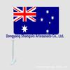 Transfronteiriço em estoque 30X45cm Bandeira de Carro Australiana Bandeira Nacional Bandeira de Carro Bandeira de Carro de Poliéster Bandeira para Vidro de Carro