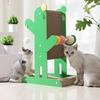 Rascador de Gato Cactus Vertical Molinillo de Garras Papel Corrugado Resistente al Desgaste Resistente a los Arañazos Núcleo Interno Puede Cambiar Juguete Suministros para Gatos