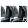 Adecuado para 15-18 Highlander fibra de carbono interior pilar A decorativo pegatinas accesorios de modificación interior de coche