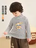 Camiseta base infantil Kaka Panda, camiseta de manga larga de invierno para niños, camiseta base para niñas, ropa de invierno, top para bebé