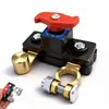 Interruptor de Desligamento de Bateria de Carro 12-24V Interruptor Principal de Alimentação para Caminhão Pesado Clipe Anti-Vazamento Modificado Cobre Puro