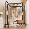Perchero Vertical de Pie con Diseño Engrosado para Uso en Interiores, Adecuado para Dormitorio y Balcón del Hogar, Tendedero para Ropa, Perchero para Colgar Ropa