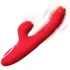Vibrador de doble bola de choque pene femenino segunda marea masturbación juguetes sexuales para adultos juguetes sexuales