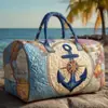 2026 Nueva Serie Náutica Retro Transfronteriza Bolsa de Viaje Acolchada Portátil para Distancias Cortas Bolsa Deportiva Multifuncional para Fitness