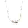 Collar Casual de Estrella de Mar con Perla para Mujer Diseño Nicho Cadena Clavícula Elegante Exquisito Lujo Accesible Collar de Estrella de Alta Gama