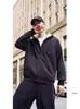 Abrigo con capucha de terciopelo de cordero engrosado con forro polar Otoño e Invierno Holgado Casual Cálido Ropa deportiva Cárdigan Sudadera con capucha Mujer