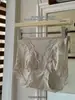 Calcinhas de Renda de Cintura Alta com Controle Leve da Barriga para Mulheres, Renda Francesa Semitransparente, Levanta Bumbum, Afina a Cintura, Calcinhas de Algodão Puro para Mulheres com Entreperna Estendida