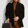 Moda Feminina Nova Outono 2026: Blusa de Commute Transfronteiriça Estilo Europeu e Americano, Peça de Outerwear Fashion de Alta Qualidade com Manga Longa
