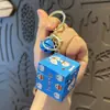 Mini Desenho Animado Kulomi Ding Dang Gato Urso Morango Série Cubo Mágico Brinquedo Cubo Mágico de Terceira Ordem Pingente de Chaveiro Venda por Atacado