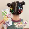 Grampo de Cabelo Estrela 4cm Grampo de Cabelo Estrela Grande Acessórios de Cabelo para Meninas Cor Doce Dopamina BB Clip Adereços de Cabeça Infantil