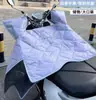 Capa de Para-brisa Neutra Média-Espessa para Veículo Elétrico para Todas as Estações, Proteção Solar de Verão e Quebra-sol Fino Impermeável para Veículos Elétricos e Motocicletas na Primavera e Outono