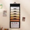 Carpeta Colgante A4 Colorida Bolsa para Exámenes Multicapa Gran Capacidad Papel de Información de Libros de Materias Almacenamiento Multifuncional