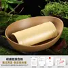 Hot Pot Criativo Estilo Montanha com Prato de Carne Fresca Fatiada, Prato de Carne com Hortelã, Alimentos Frescos Self-Service, Prato com Gelo Seco, Louça de Melamina para Uso Comercial