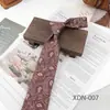 Corbata de Negocios Vintage para Hombre de 8CM Formal Hecha a Mano Corbata de Jacquard Versátil Moda Casual Accesorio para Traje En Stock