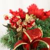 Hongyu Navidad rojo pvc aguja de pino Hornvine puerta principal hogar sala de estar decoración colgante Hornvine transfronterizo