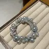 Nuevo anillo para el pelo de perlas versión coreana de cuerda para el pelo simple de alta gama de alta elasticidad anillo para el pelo al por mayor tamaño perla sentido de alta gama accesorios para el pelo