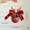 Decoraciones Navideñas para Sala de Estar del Hogar Campana Colgante Pequeña Árbol de Navidad Decoración Nueva Accesorios DIY Decoraciones Colgantes