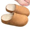 Sapatos Birkenstock Retro de Uso Duplo, Meias Pantufa com Biqueira, Calçado Feminino para Uso Externo, Novos Mules com Sola Grossa e Aumento Interno para Outono 2025
