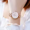 Relógio Suíço Feminino, Pulseira de Aço de Alta Qualidade, Relógio Feminino de Estilo Simples, Relógio de Quartzo Versátil e Moderno, À Prova d'Água e com Sensação de Luxo