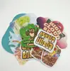 Bolsa Sorpresa de Tarjeta de Juego de Dibujos Animados Papelería Personalizada Juguete Bolsa de Sellado Medio de Plástico Bolsa con Sello Térmico de Papel de Aluminio Láser de Moda Personalización