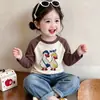 Camiseta Térmica de Polar Cálida para Niñas 2026 Otoño/Invierno Elegante Talla Mediana/Grande para Niños Manga Larga Cuello Redondo Ropa Interior Superior