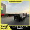 Fabricante Original Ventas de Exportación Transfronteriza de África, Oriente Medio y Asia Central Remolque de Plataforma Baja Remolque Maquinaria de Ingeniería Transporte