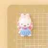 Desenho Animado Estilo Japonês Mi Coelho Acessórios de Resina DIY Capa de Celular Chaveiro Pingente Ímã de Geladeira Peças para Acessórios de Cabelo