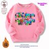 Sudadera de Jardín de Infancia Ropa de Jardín Algodón Estilo Otoño e Invierno Unisex para Niños Manga Larga Forro Polar Estampado Superior Estilo Moderno