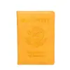 Porta-Passaporte Americano Padrão Lichia PU Bicolor Embossado Livro de Passaporte para Exportação Bolsa de Passaporte Embossada Porta-Bilhetes Porta-Cartões