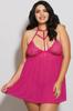 Explosões de comércio exterior do AliExpress Europa e Estados Unidos gordura MM suspensórios sexy camisola renda perspectiva lingerie sexy