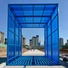 Máquina Lavacoches Cerrada de 6.8m, Máquina Lavarruedas Automática de Pórtico para Operadores de Estaciones de Mezcla