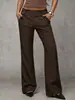 Pantalones de Pierna Ancha para Mujer de Cintura Alta Estilo Europeo y Americano Transfronterizos, Pantalones Largos Casuales Adelgazantes, Pantalones de Traje para Amazon