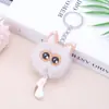 Encantador Dibujo Animado de Celebridad de Internet Colgante de Llavero de Peluche para Mochila Cadena de Teléfono Accesorio Pequeño
