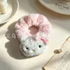 Lindo Pelo de Conejo, Bandas de Cabello de Colores, Scrunchies de Peluche, Accesorios, Al Por Mayor en Stock