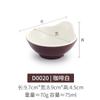 Tazón de condimentos de melamina vajilla tipo porcelana tazón pequeño para hot pot barbacoa autoservicio tazón para mojar tazón para salsas tazón de una oreja comercial