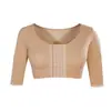 Sujetador Deportivo Transfronterizo Estilo Europeo y Americano Push-Up Inalámbrico de Manga 7/8 para Correr, Yoga, Top de Fitness Antishock Ajustable para Mujer