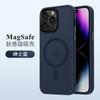 Adecuado para Funda Magnética para Teléfono Apple 17 iPhone 16 Aceite en Spray con Sensación de Piel 15 Funda Esmerilada Anti-Caída 14 Cubierta Protectora Transfronterizo